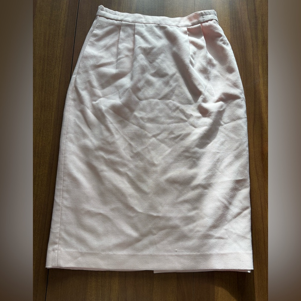 Vintage Pink Women's Pencil Midi/Knee Length Skirt